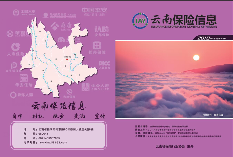 云南省保险信息第2018年11期