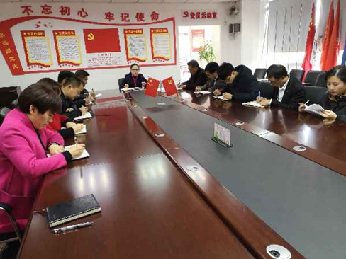 中共红河州保险行业协会支部委员会召开 2018年度党建工作述职评议会议