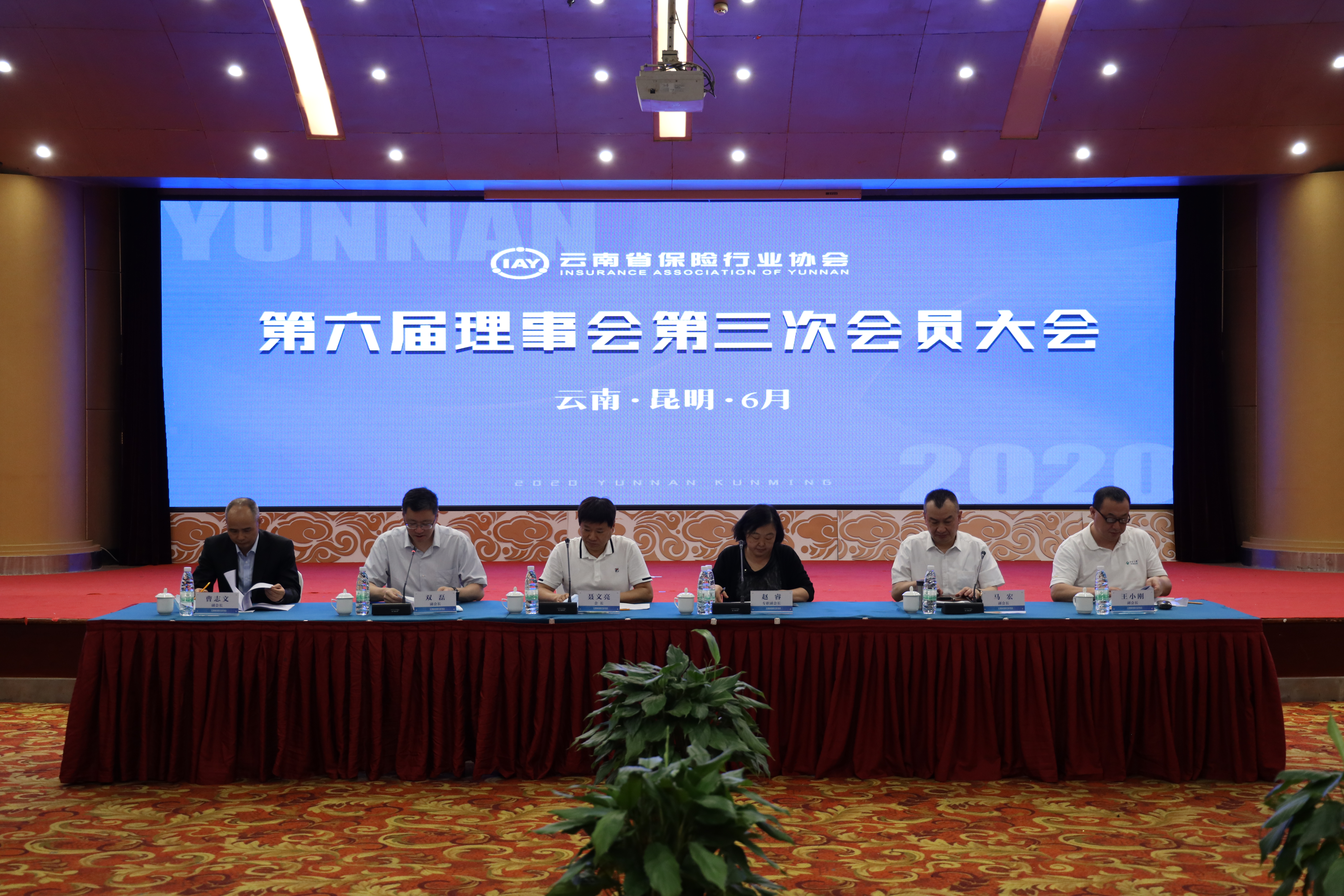 云南省保险行业协会召 开第六届理事会第三次会员大会
