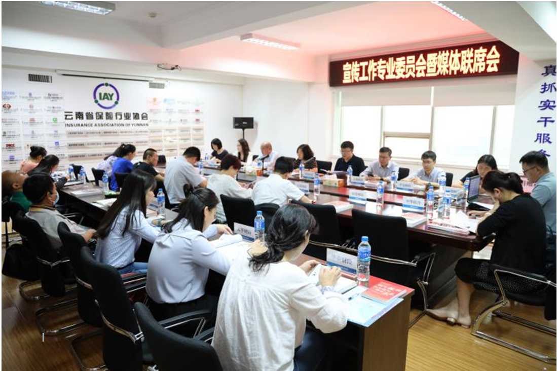 云南省保险行业协会召开宣传工作专业委员会 暨媒体联席会议