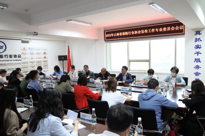 云南省保险行业协会召开2022年 宣传工作专业委员会会议
