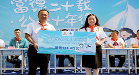 “小海豚计划”公益活动走进云南团结 龙潭中心学校
