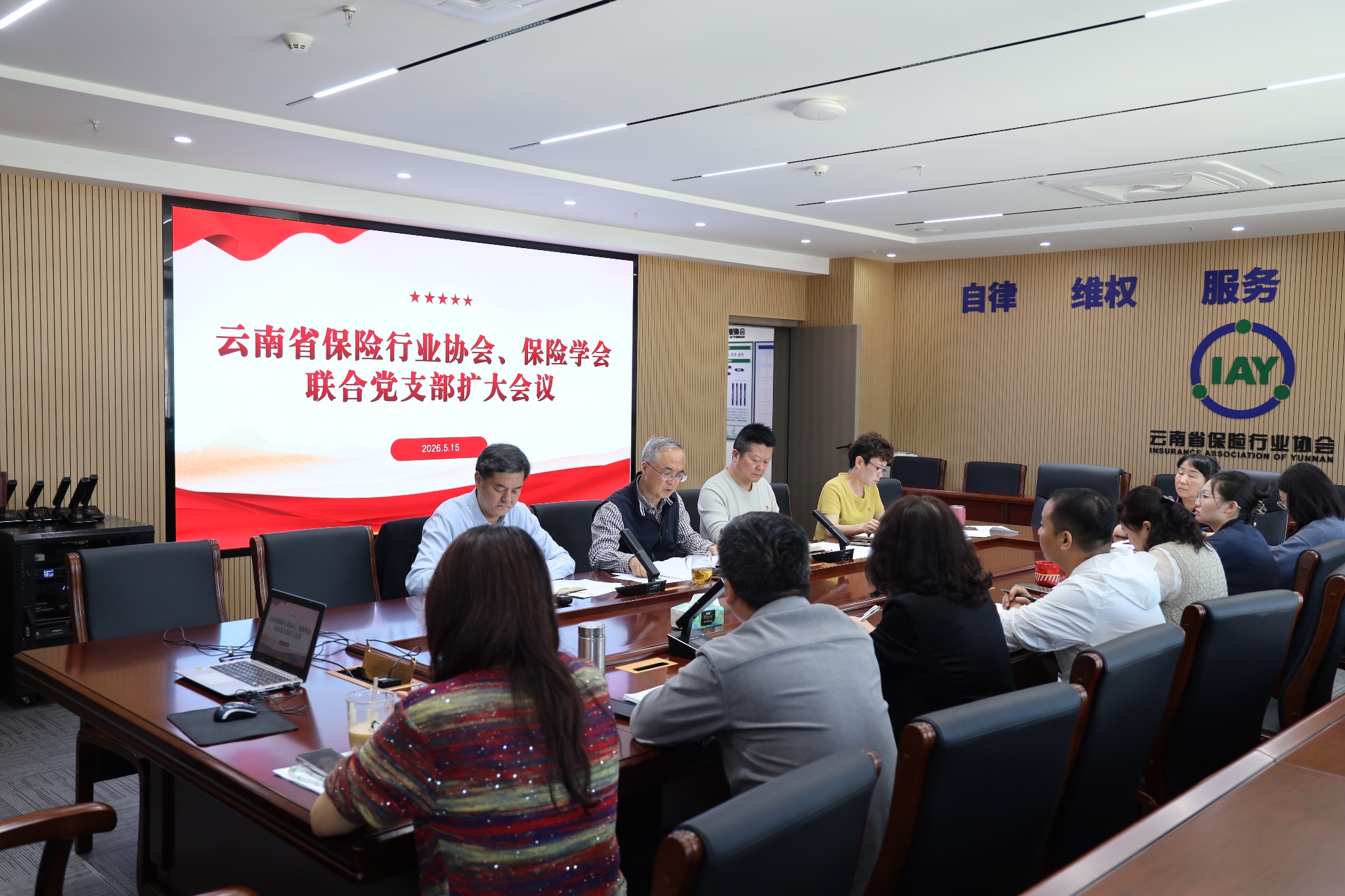 筑牢规范根基 聚力年度攻坚 ——云南省保险行业协会保险学会联合党支部召开支委会扩大会议